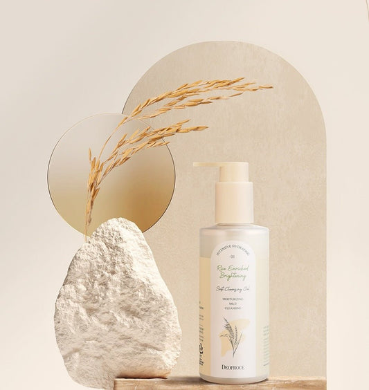 DEOPROCE - Rice Enriched Brightening Soft Cleansing Gel (Original)